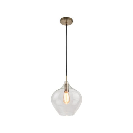 Verve Design Clear Glass Cosmo Pendant Light Large