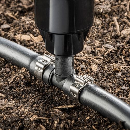 Toro 13 x 15mm Barbed Male Threaded Tee - Single