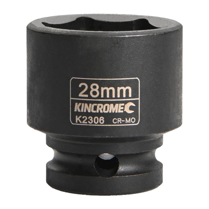 Kincrome 28mm 1/2” Square Drive Impact Socket