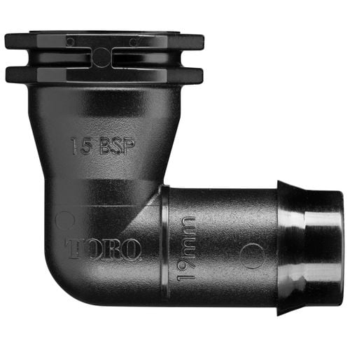 Toro 19 x 15mm BSP Female Poly Threaded Elbow - Single