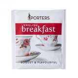 Porters English Breakfast Tea, Enveloped Tea Bags
