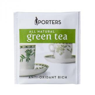 Porters Japanese Green Tea, Enveloped Tea Bags