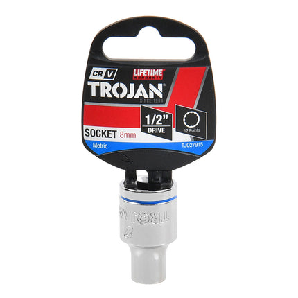 Trojan 8mm 1/2" Drive Loose Socket