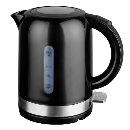 Dolphy Automatic 360° Concealed Heating Electric Kettle 1L - Black