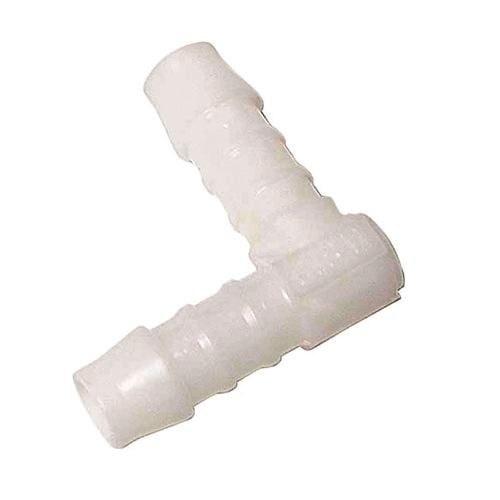 GD Watermark 8mm Clear Vinyl Tube Fitting Elbow Connector - 5 Pack