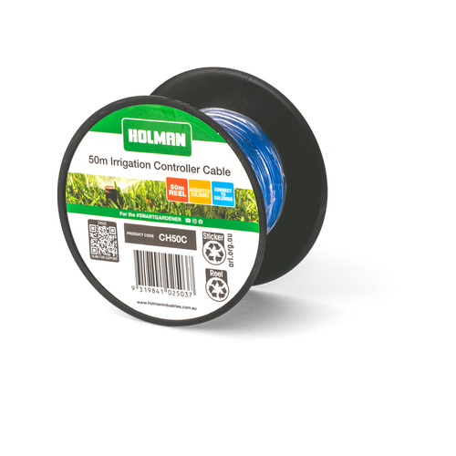Holman 50m Assorted Colours Irrigation Wire Cable
