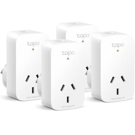 TP-Link Tapo P100 Mini Wi-Fi Smart Plug - 4-Pack