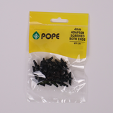 Pope 4mm Adaptor Screwed Both Ends - 25 Pack