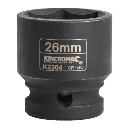 Kincrome 26mm 1/2” Square Drive Impact Socket