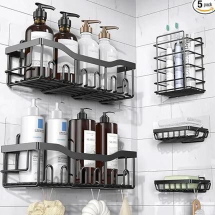 Bathroom Wall-mounted Storage Rack