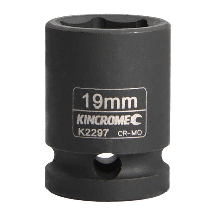 Kincrome 19mm 1/2” Square Drive Impact Socket