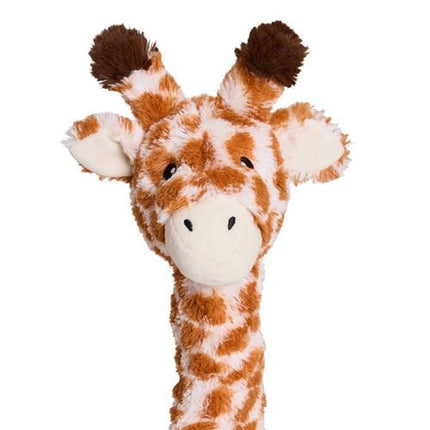 Happy Tails Plush Giraffe With Internal Rope