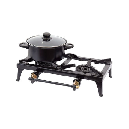 Gasmate Cast Iron Double Burner Country Cooker