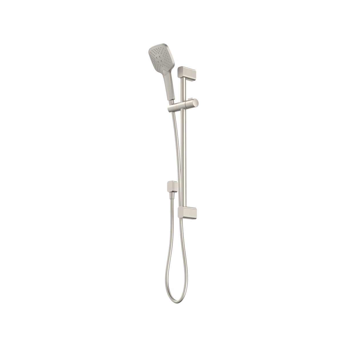 Caroma Brushed Nickel Luna Multi-Function Rail Shower WELS 5 Star 6L/min