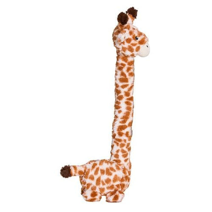 Happy Tails Plush Giraffe With Internal Rope