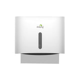 Dolphy Secure Lock ABS Hand Paper Towel Dispenser – White, Wall Mounted for M-Fold & Z-Fold Towels