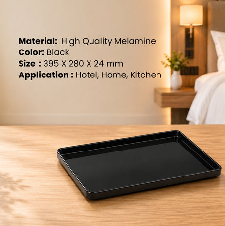 Black electric kettle tray.