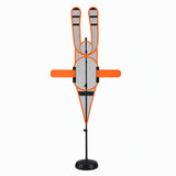 Basketball Defender Dummy 155-275cm Adjustable Shooting Passing Training Mannequin Black Orange.