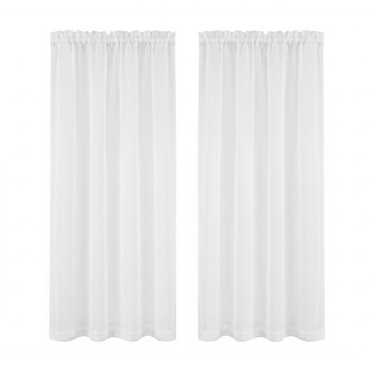 Artiss Blockout Curtains 2X 132x160cm Light Filtering Window Drapes Rod Pocket