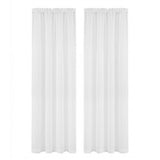 Artiss Blockout Curtains 2X 132x213cm Light Filtering Window Drapes Rod Pocket