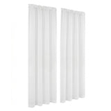 Artiss Blockout Curtains 2X 132x213cm Light Filtering Window Drapes Rod Pocket