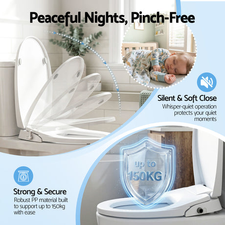 Cefito O-Shape non electric bidet toilet seat.