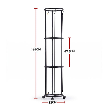 Everfit rack, lockable.