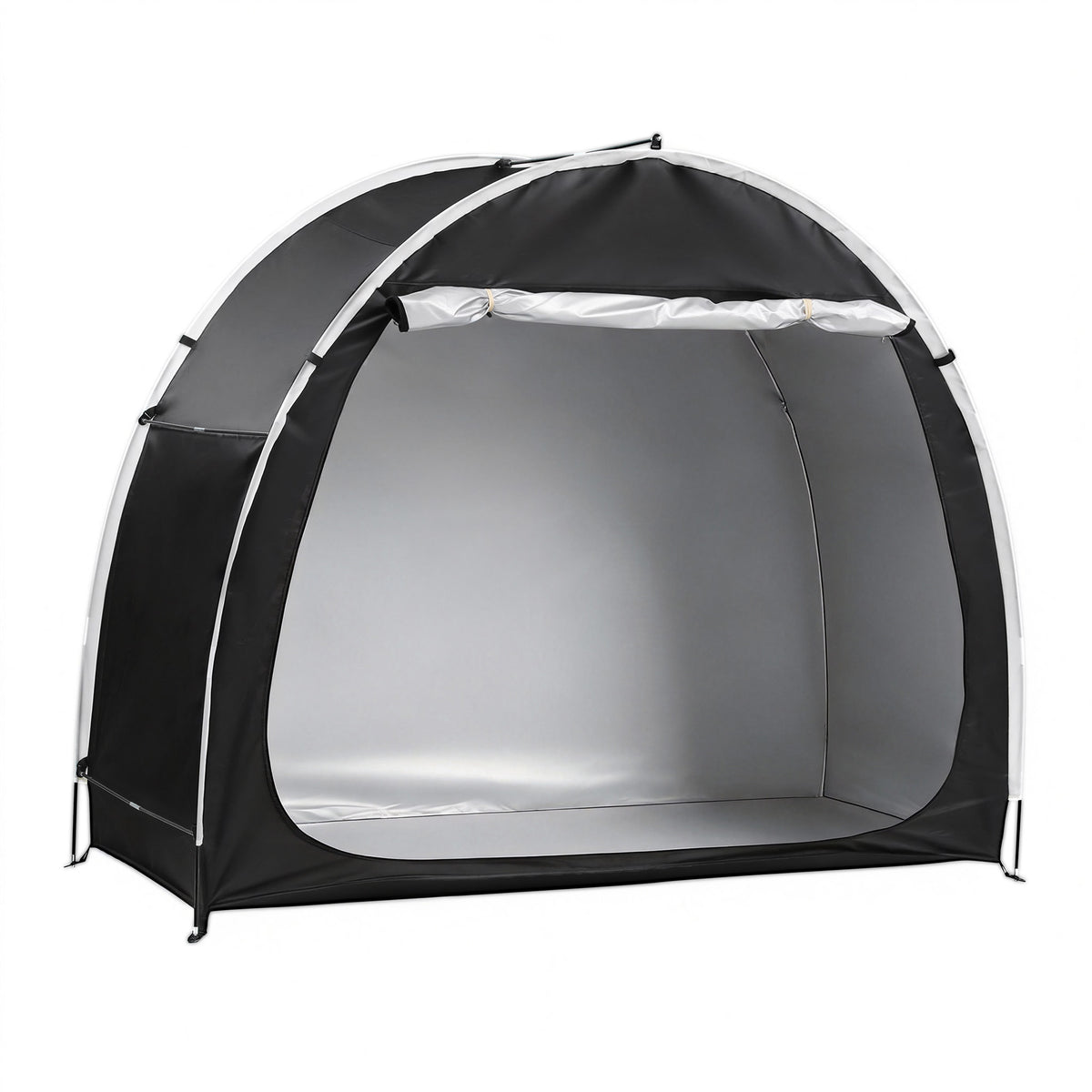 Waterproof tent, water resistant, supplied with a carry bag, lightweight.