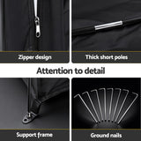 Waterproof tent, water resistant, supplied with a carry bag, lightweight.