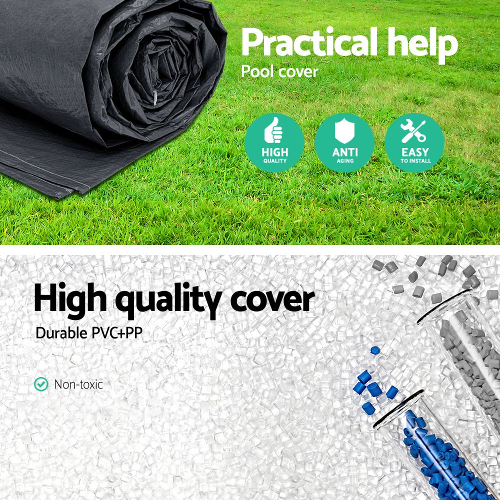 Bestway Pool Cover Fits 3.66m/12ft Round Swimming Pool PVC Blanket 3.7m