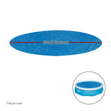 Bestway Pool Cover Fits 3.05m/10ft Round Swimming Pool PE Blanket 2.89m