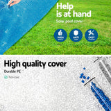 Bestway Pool Cover Fits 3.05m/10ft Round Swimming Pool PE Blanket 2.89m