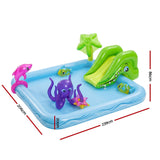 Bestway Kids Pool 239x206x86cm Inflatable Above Ground Play Pools 308L