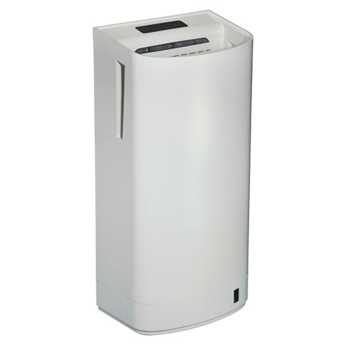 Dolphy Touchless Hot & Cold Jet Hand Dryer – 750–1650W ABS, White – Automatic Energy-Efficient Quiet Operation