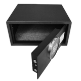 Dolphy Automatic Opening Digital Safe – Steel Security Safe 42x37x20 cm, Wall/Floor Mount, Black with Keypad Lock