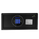 Dolphy Automatic Opening Digital Safe – Steel Security Safe 42x37x20 cm, Wall/Floor Mount, Black with Keypad Lock