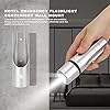 Dolphy Anti-Theft ABS Wall-Mounted Emergency Torch – Silver, Energy-Efficient LED, Secure Wall or Drawer Mount for Hotels and Offices