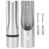 Dolphy Anti-Theft ABS Wall-Mounted Emergency Torch – Silver, Energy-Efficient LED, Secure Wall or Drawer Mount for Hotels and Offices