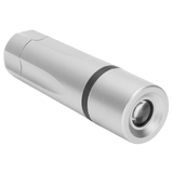 Dolphy Anti-Theft ABS Wall-Mounted Emergency Torch – Silver, Energy-Efficient LED, Secure Wall or Drawer Mount for Hotels and Offices