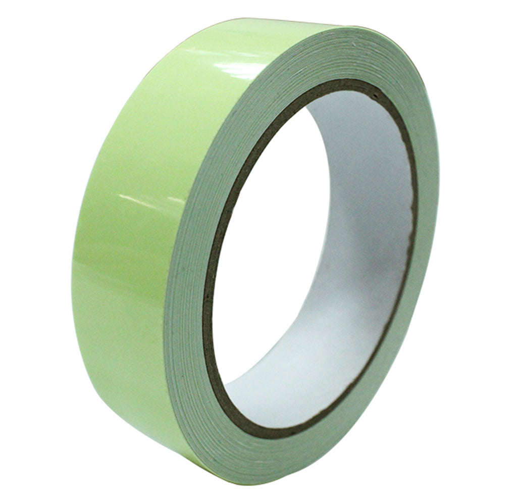 Dolphy Glow in the Dark Floor Marking Tape (Pack of 5) – 2 Inch x 16.4 Ft Waterproof Vinyl Safety Tape, High Visibility Glow Tape for Indoor & Outdoor Hazard, Pathway & Emergency Marking