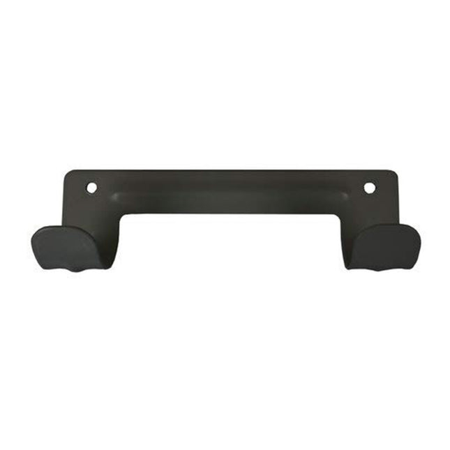 Dolphy Clutter-Free Durable Metal Wall Mount Ironing Board Holder 3x15.5x4.5 cm - Black