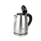 Dolphy 1.0L Electric Kettle ƒ?? Stainless Steel, Fast Boil, Auto Shut-Off & Overheat Protection ƒ?? Compact Hot Water Boiler for Tea & Coffee ƒ?? Black ƒ?? 2200W