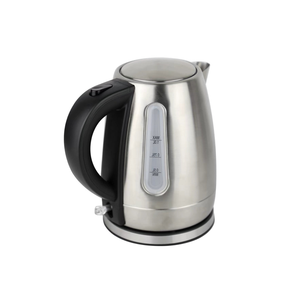 Dolphy 1.0L Electric Kettle ƒ?? Stainless Steel, Fast Boil, Auto Shut-Off & Overheat Protection ƒ?? Compact Hot Water Boiler for Tea & Coffee ƒ?? Black ƒ?? 2200W