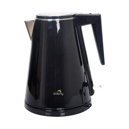 Dolphy Double Layer Automatic Electric Kettle 1.2L - Black