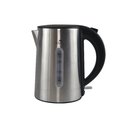 Dolphy Automatic 360° Single Touch Lid Locking Electric Kettle 1L - Brushed Silver