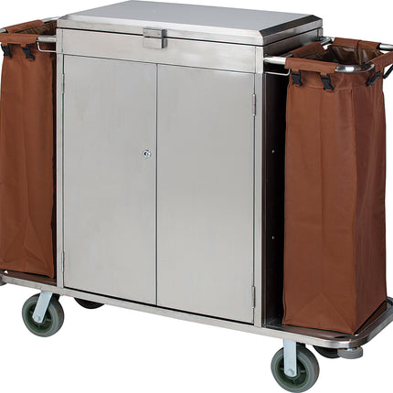 Housekeeping Trolley - Brown