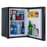 Dolphy 40L Solid Door Thermoelectric Minibar – Silent Cooling, Energy-Efficient Compact Fridge with Adjustable Shelves & Reversible Door – Model DMBR0010, Black