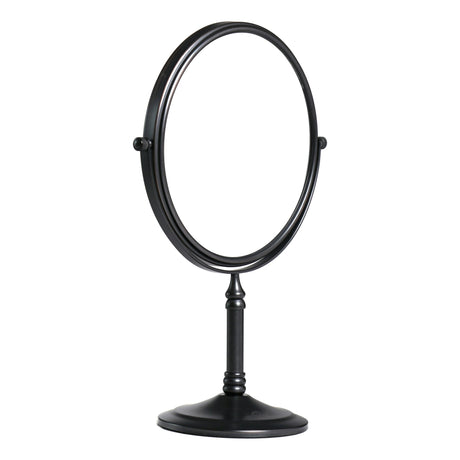 Dolphy 8-Inch Dual-Sided 5X Tabletop Magnifying Mirror – 1X/5X Magnification, 360° Swivel, Freestanding Makeup Mirror – 