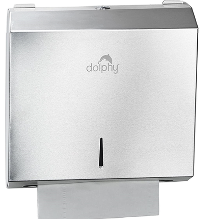Stainless Steel Slimline Paper Towel Dispenser - DPDR0027