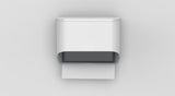 Dolphy Multifold ABS Paper Towel Dispenser White Lockable Wall Mount